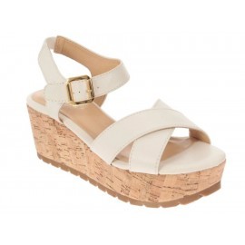 Westies Sandalia de Plataforma Lisa