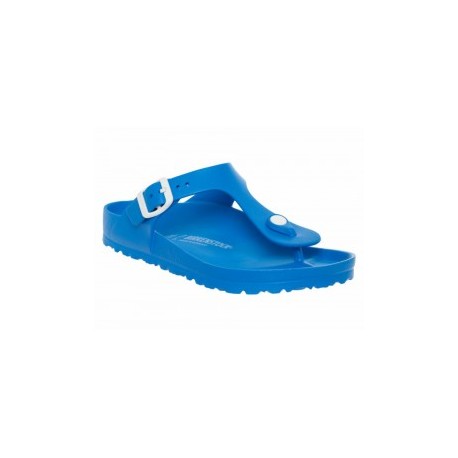 Sandalia lisa Birkenstock azul