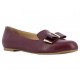 Zapato liso Westies vino