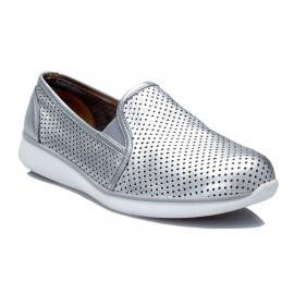 Tenis liso Flexi de piel