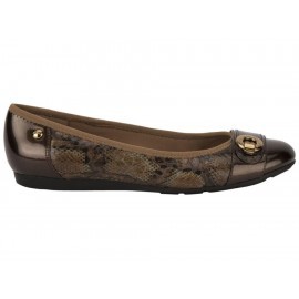 Balerina animal print Anne Klein bronce