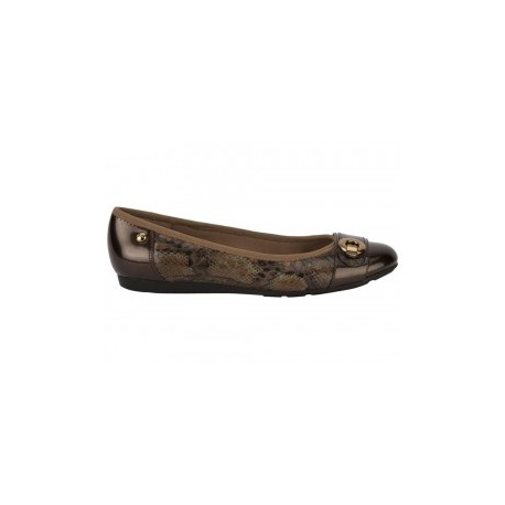 Balerina animal print Anne Klein bronce