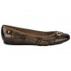 Balerina animal print Anne Klein bronce