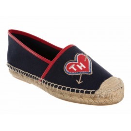 Alpargata con bordado Tommy Hilfiger azul...