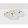 Pantunfla estampada Etam beige