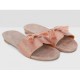 Pantufla lisa Etam brandy