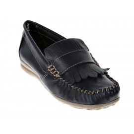 Zapato liso Lieb azul marino