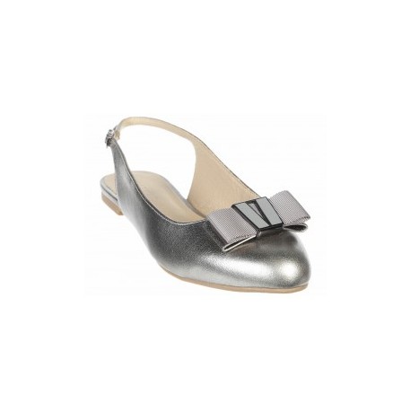 Balerina lisa Westies plateada