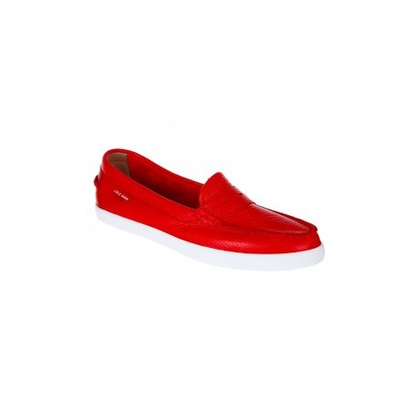Zapato mocasín Cole Haan rojo