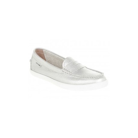 Zapato mocasín Cole Haan plata