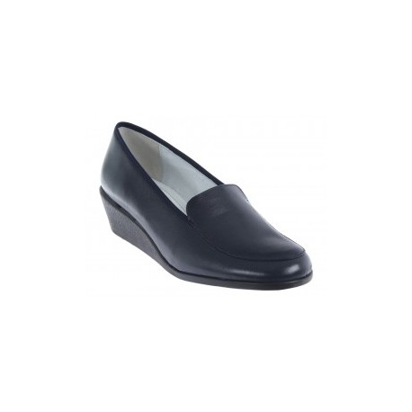 Zapato cerrado Suave Pies azul marino