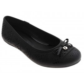 Balerina con diseño corte láser Flexi negra