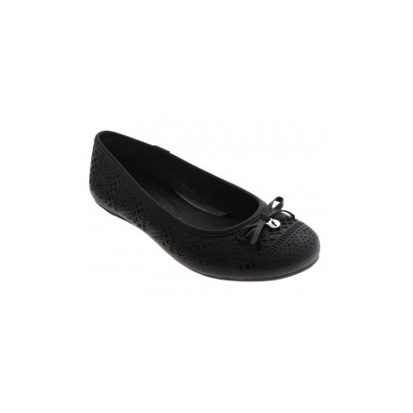 Balerina con diseño corte láser Flexi negra