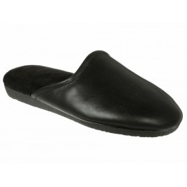 Pantufla lisa Arra negro