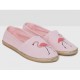 Pantufla estampada Etam rosa