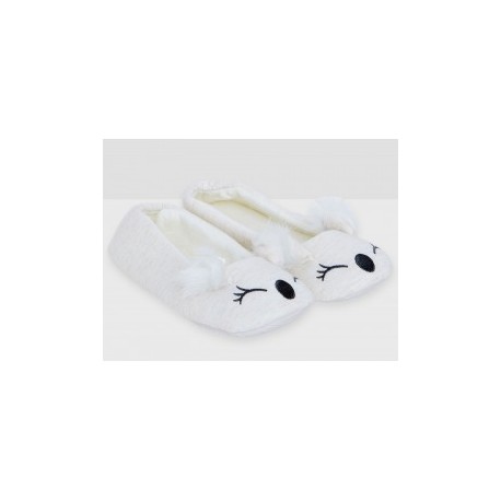 Pantufla lisa Etam beige