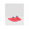 Pantufla estampada Etam rojo