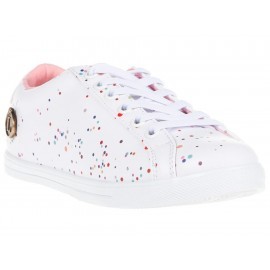 Tenis a lunares Loly in the Sky blanco