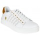 Tenis liso K-Swiss piel blanco