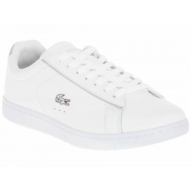 Tenis liso Lacoste de piel