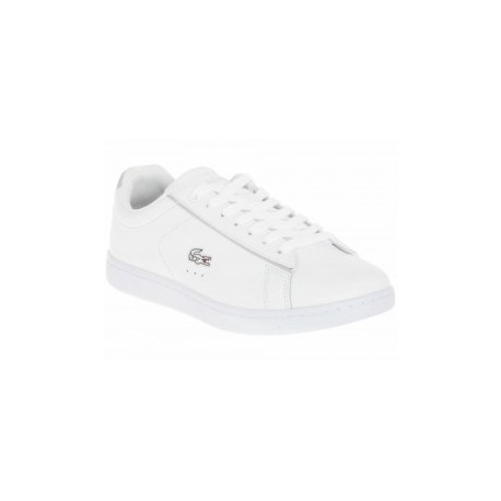 Tenis liso Lacoste de piel
