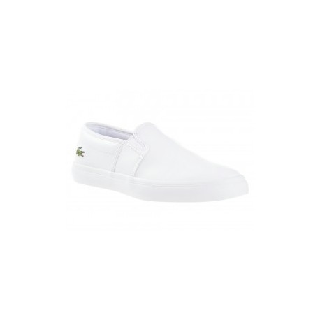 Tenis liso Lacoste blanco