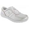 Tenis liso Lauren Ralph Lauren plateado