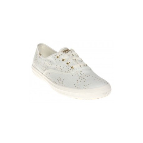 Tenis estampado Keds blanco