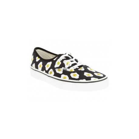 Tenis estampados Vans negro