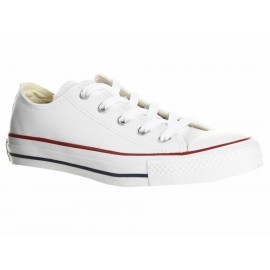 Tenis blanco Converse de piel