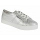 Tenis liso Arezzo plata