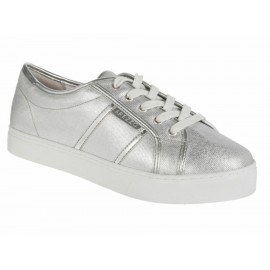 Tenis liso Arezzo plata
