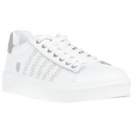 Tenis liso K-Swiss blanco