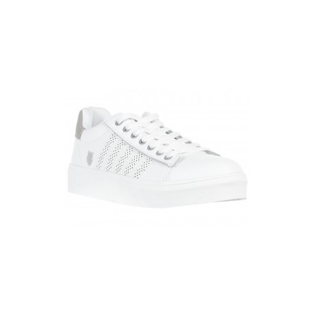 Tenis liso K-Swiss blanco