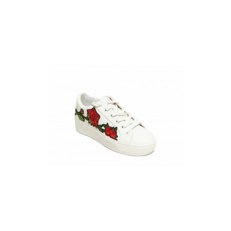 Tenis bordado Steve Madden blanco