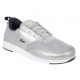 Tenis liso Lacoste gris claro
