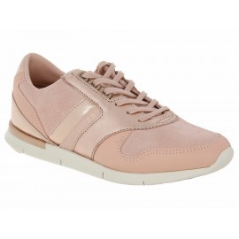 Tenis liso Tommy Hilfiger rosa claro