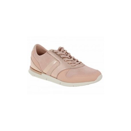 Tenis liso Tommy Hilfiger rosa claro