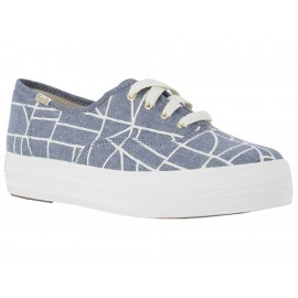 Tenis estampado Keds azul