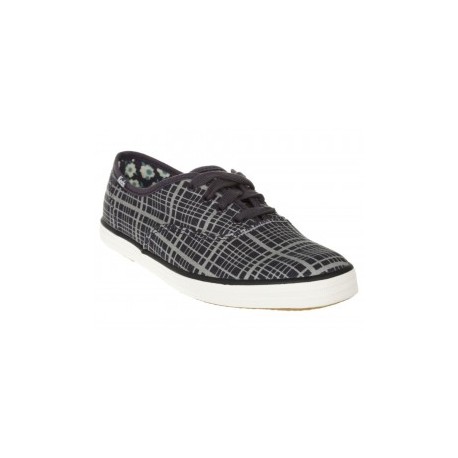 Tenis a cuadros Keds gris