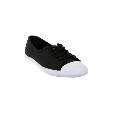 Tenis liso Lacoste negro