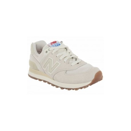 Tenis con logotipo New Balance gris