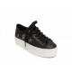 Tenis estampado Steve Madden negro