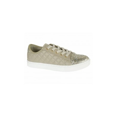 Tenis capitonado K-Swiss beige