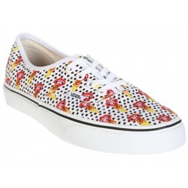 Tenis estamapado Vans blanco