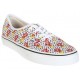 Tenis estamapado Vans blanco