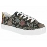 Tenis floral Arezzo negro