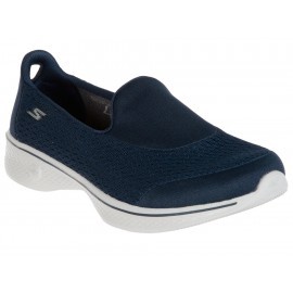 Tenis liso Skechers azul marino