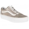 Tenis liso Vans dorado