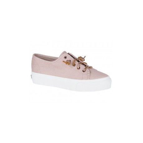 Tenis liso Sperry rosa claro